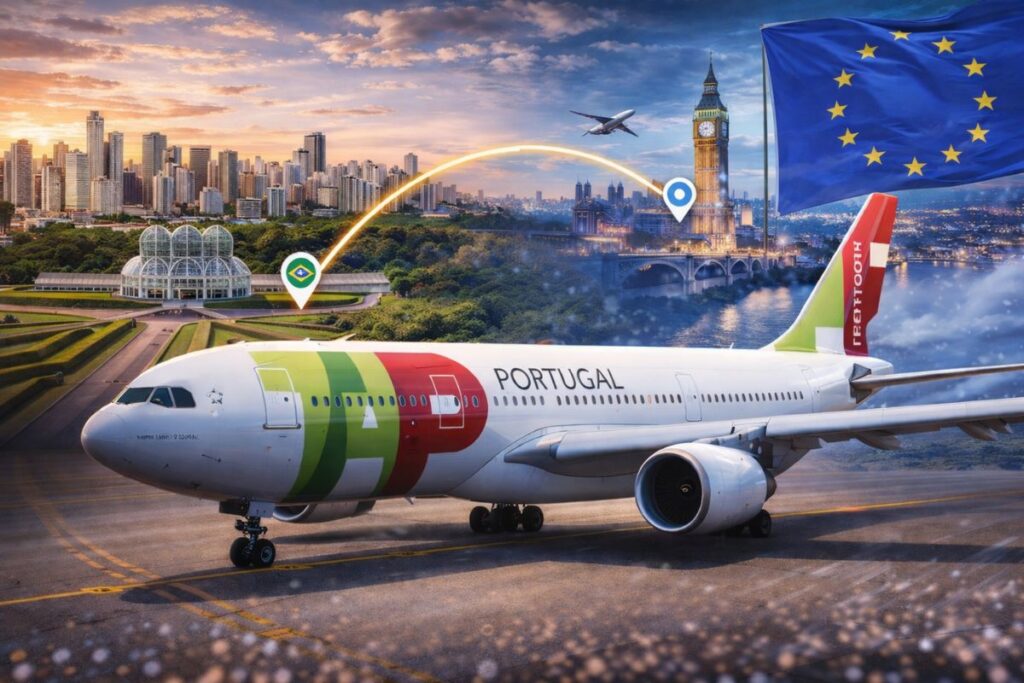 Curitiba Inaugura Voo Direto para a Europa em Julho: Uma Revolução nos Acessos Aéreos Curitiba Inaugura Voo Direto para a Europa em Julho: Uma Revolução nos Acessos Aéreos