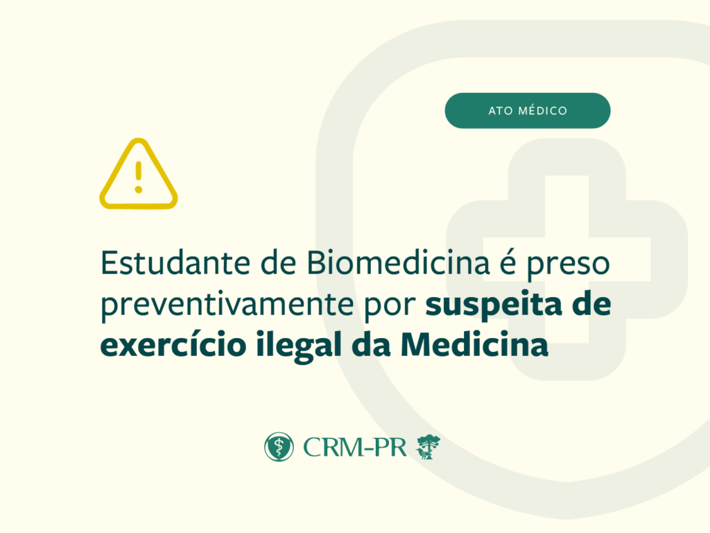 Estudante de Biomedicina Detido por Exercício Ilegal da Medicina: Riscos de Procedimentos Estéticos Estudante de Biomedicina Detido por Exercício Ilegal da Medicina: Riscos de Procedimentos Estéticos