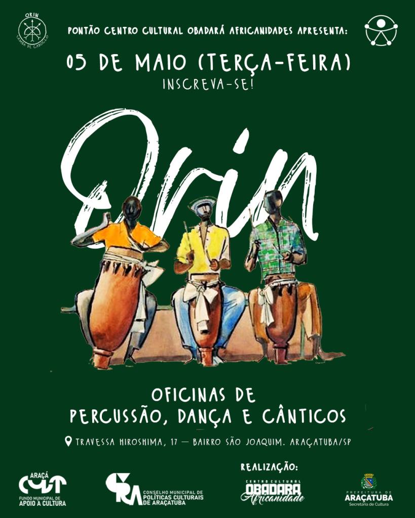 Orín – Samba de Caboclo: Uma Celebração Cultural em Araçatuba Orín – Samba de Caboclo: Uma Celebração Cultural em Araçatuba