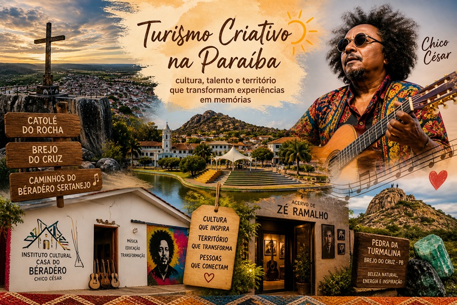 Turismo Criativo na Paraíba: Cultura e Inovação Transformam Experiências Inesquecíveis Turismo Criativo na Paraíba: Cultura e Inovação Transformam Experiências Inesquecíveis