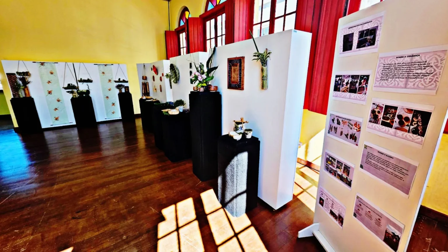 Exposição revela a arte do bambu e cerâmica na trajetória de Shizem