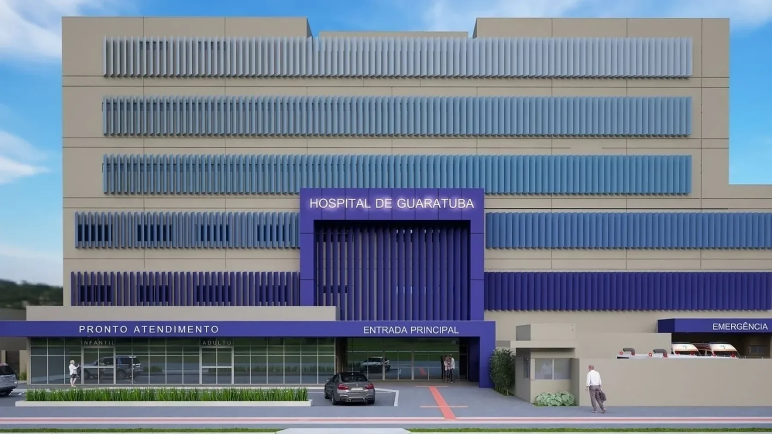 Hospital Municipal de Guaratuba de R$ 47,4 milhões espera edital para começar construção