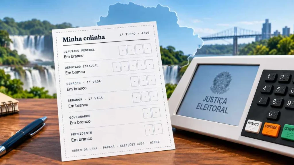 Monte sua colinha para votar no Paraná nas eleições de 2026 Monte sua colinha para votar no Paraná nas eleições de 2026
