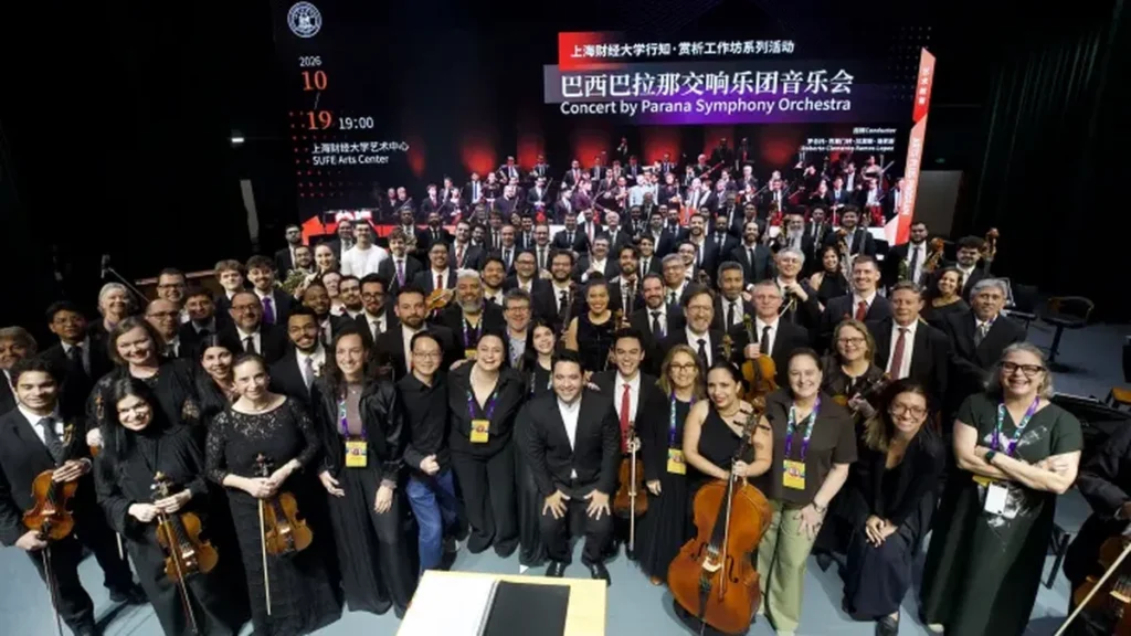 Orquestra Sinfônica do Paraná faz história com primeira turnê internacional na China