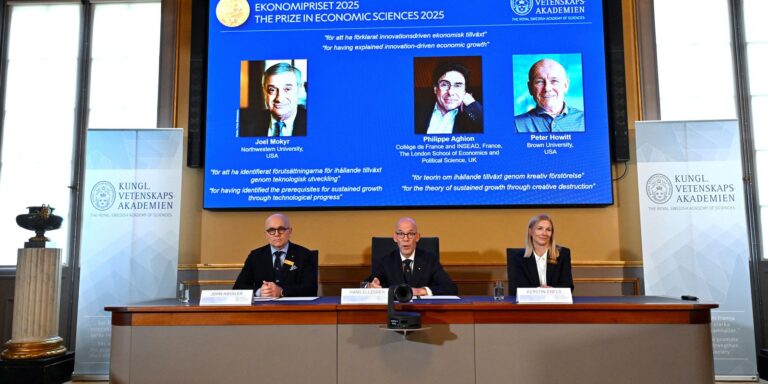 Nobel de Economia 2025: Trio de Pesquisadores é Reconhecido por Inovação Imagem do artigo