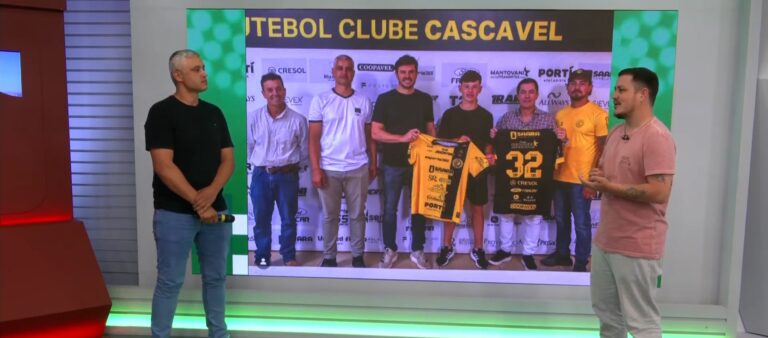 Cristhian Mencatto, destaque Sub-14 do Cascavel, assina com o Bahia