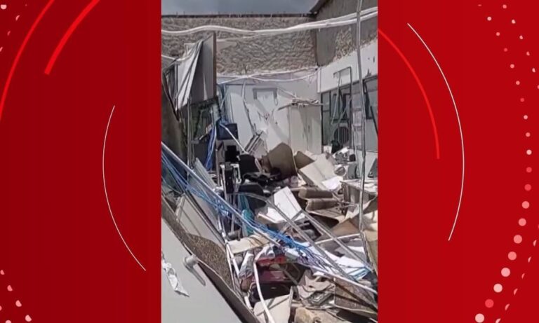 Ventania Devasta Unidade de Saúde em Jacobina, Bahia: Estragos e Preocupações