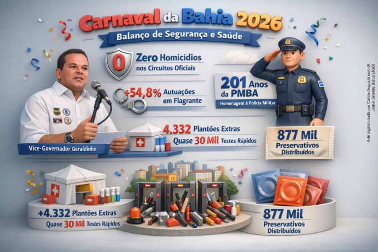 Carnaval da Bahia 2026: Segurança e Saúde Garantem Festividade sem Homicídios Carnaval da Bahia 2026: Segurança e Saúde Garantem Festividade sem Homicídios
