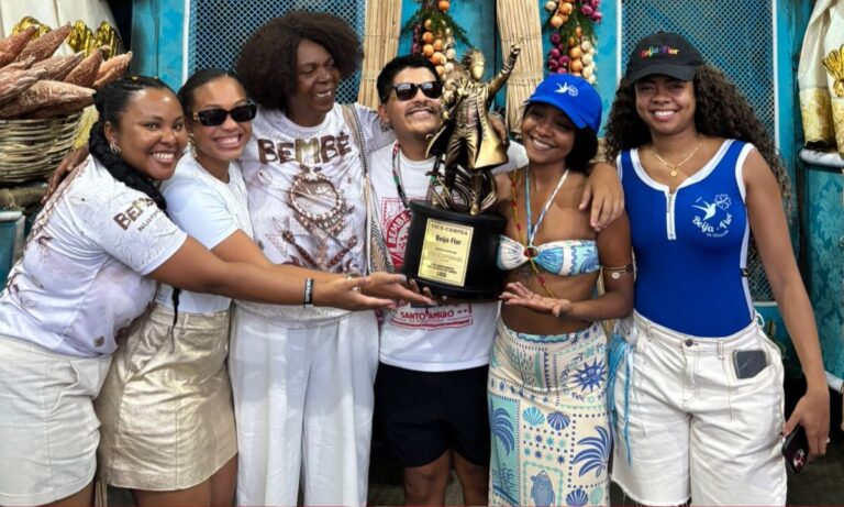 Da pesquisa à Sapucaí: como a professora baiana levou o Bembé do Mercado ao Carnaval do Rio