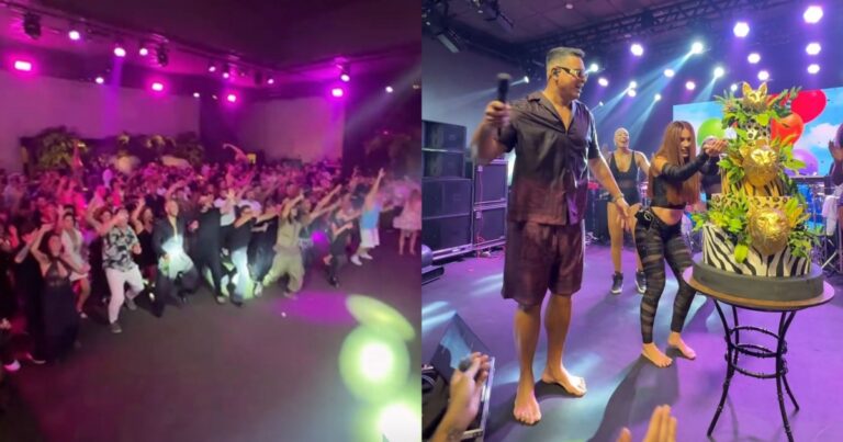 Anitta Comemora Aniversário com Show Especial de Xanddy Harmonia