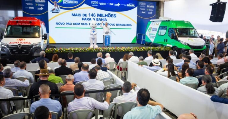 Governo Federal Lança Pacote de Saúde para a Bahia com Investimentos Milionários Governo Federal Lança Pacote de Saúde para a Bahia com Investimentos Milionários