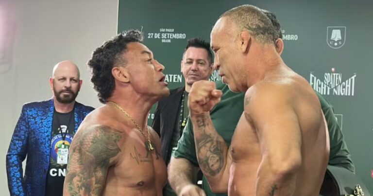 Popó Reitera Rivalidade com Wanderlei Silva e Desafia: “Seja Homem”