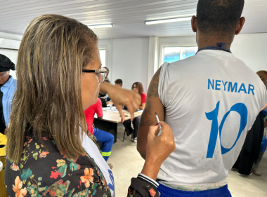Vacinação nos Canteiros do VLT: Cuidando da Saúde dos Trabalhadores em Águas Claras Vacinação nos Canteiros do VLT: Cuidando da Saúde dos Trabalhadores em Águas Claras