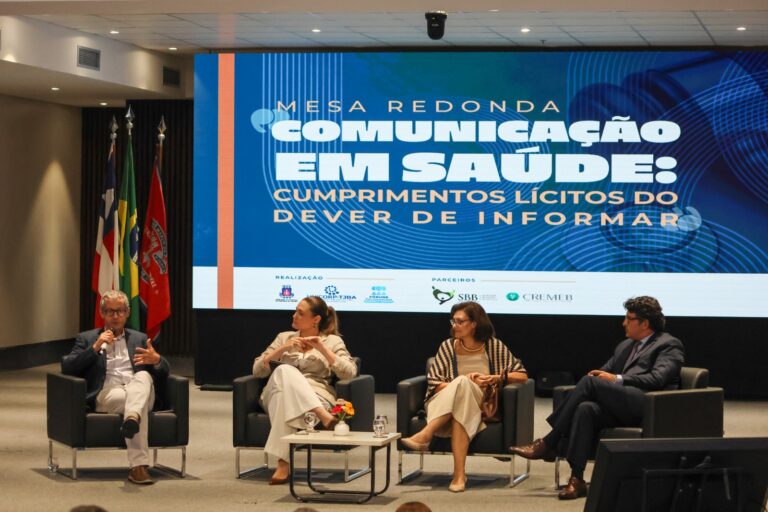 A Importância da Comunicação em Saúde: Debate no Tribunal de Justiça da Bahia A Importância da Comunicação em Saúde: Debate no Tribunal de Justiça da Bahia