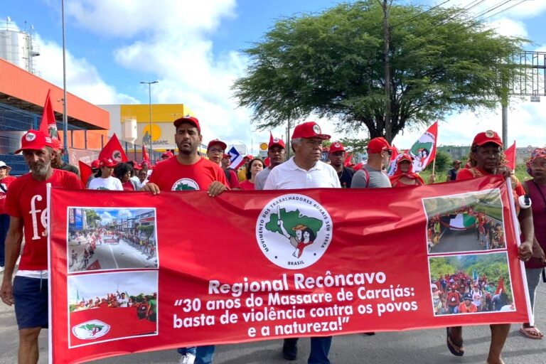 PT Bahia e a Marcha Estadual pela Reforma Agrária: Um Chamado à Justiça Social