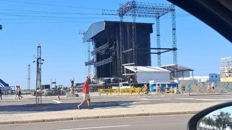 Tragédia em Copacabana: Trabalhador Falecido Durante Montagem de Show de Shakira Tragédia em Copacabana: Trabalhador Falecido Durante Montagem de Show de Shakira