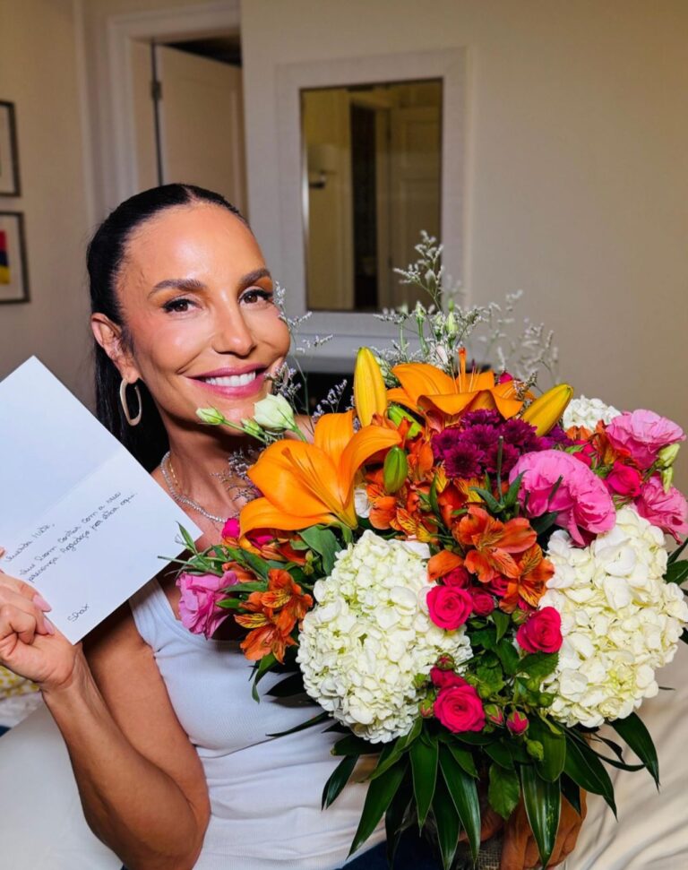 Flores de Shakira para Ivete Sangalo Após Show no Rio: Um Ato de Amizade