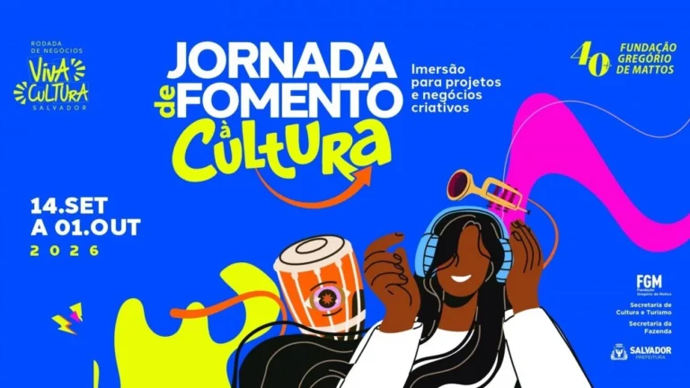 Jornada de Fomento à Cultura: Programação Completa para Projetos Criativos em Salvador