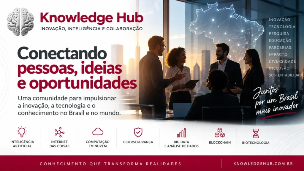 Knowledge Hub: como a inovação e tecnologia estão transformando o Brasil Knowledge Hub: como a inovação e tecnologia estão transformando o Brasil