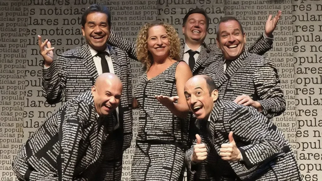 Os Melhores do Mundo apresentam ‘Notícias Populares’ em Manaus com humor e crítica afiada Os Melhores do Mundo apresentam 'Notícias Populares' em Manaus com humor e crítica afiada