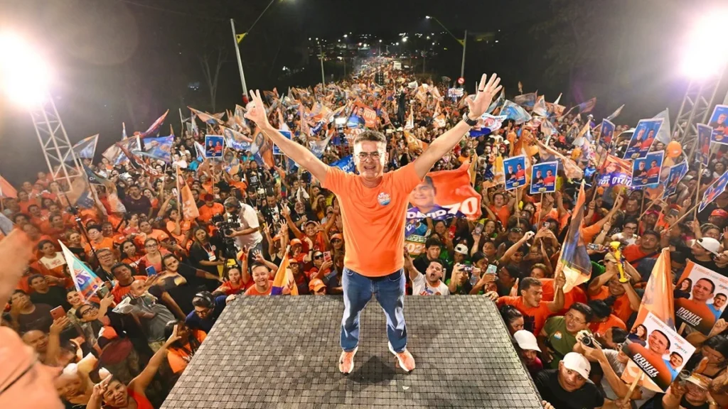 David Almeida encerra comício com propostas claras para o Amazonas e Manaus