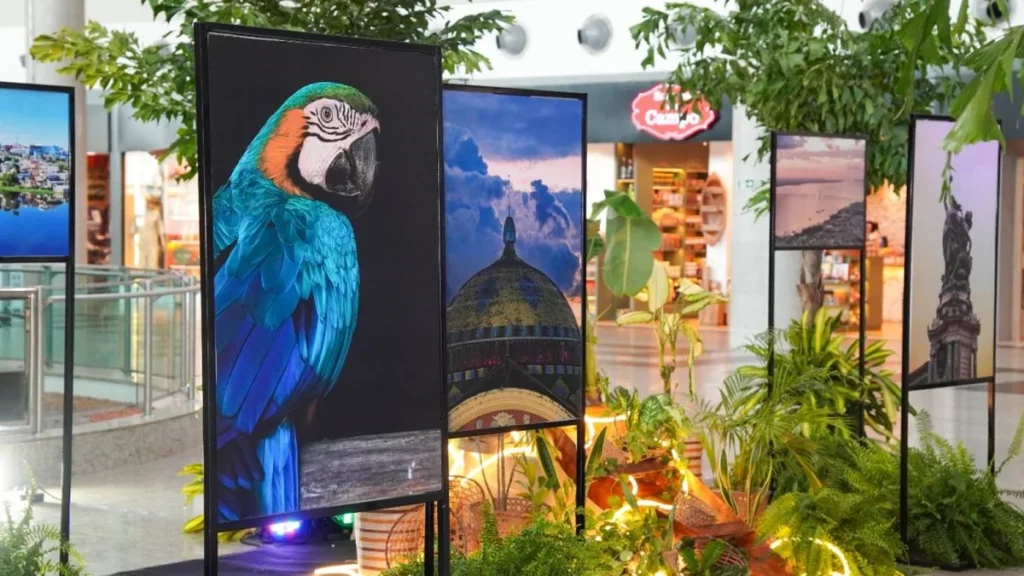 Exposição fotográfica celebra os 357 anos de Manaus com olhar único no Aeroporto