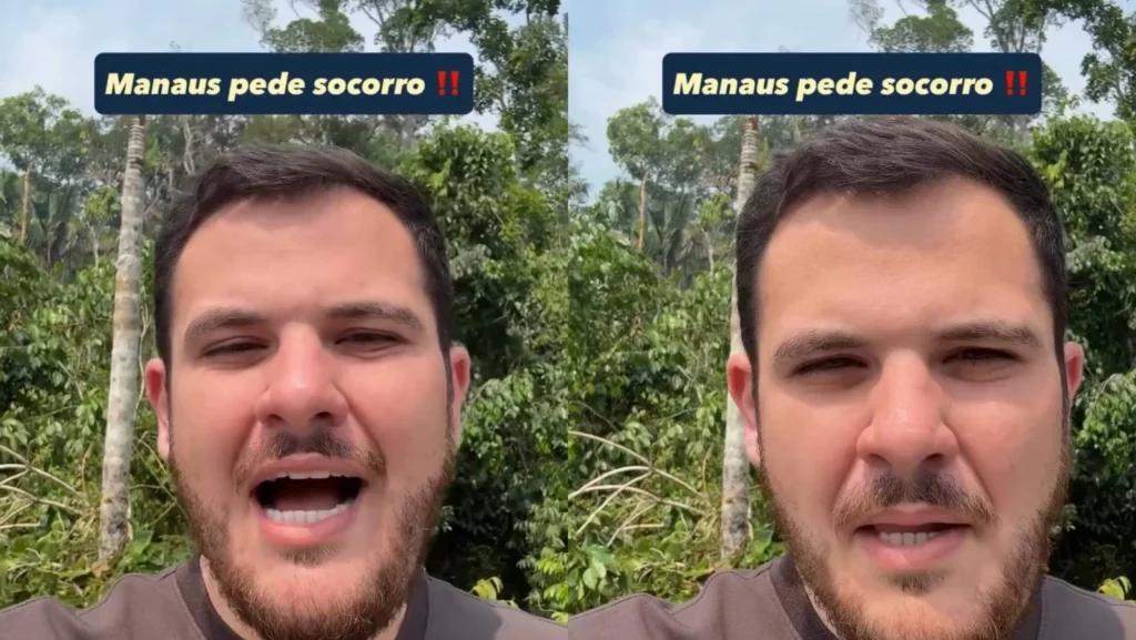 Prefeito de Manaus Rebate Acusações e Exige Apoio para Combater Queimadas