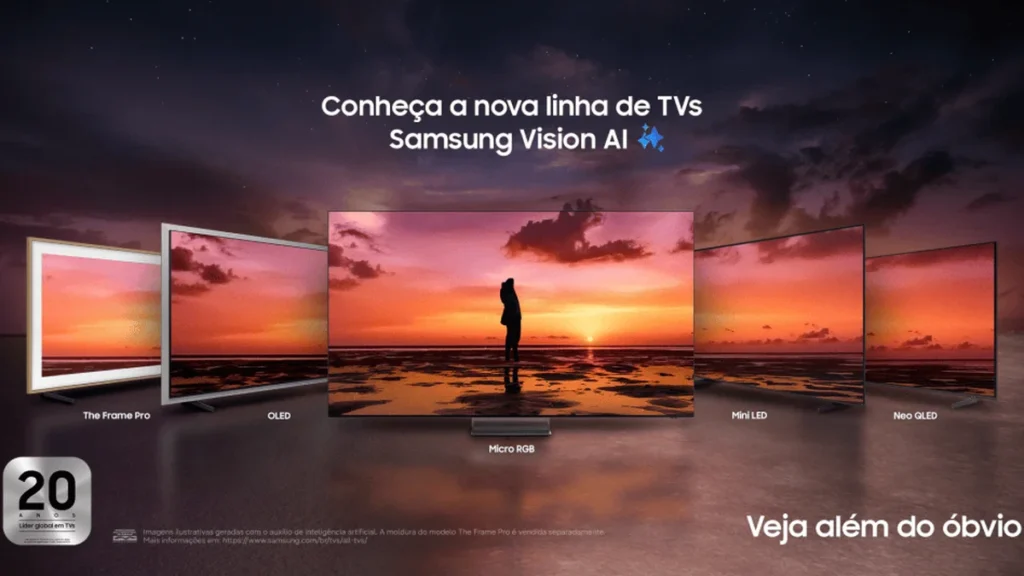 Samsung revela novo portfólio de TVs com tecnologias avançadas em evento em Manaus