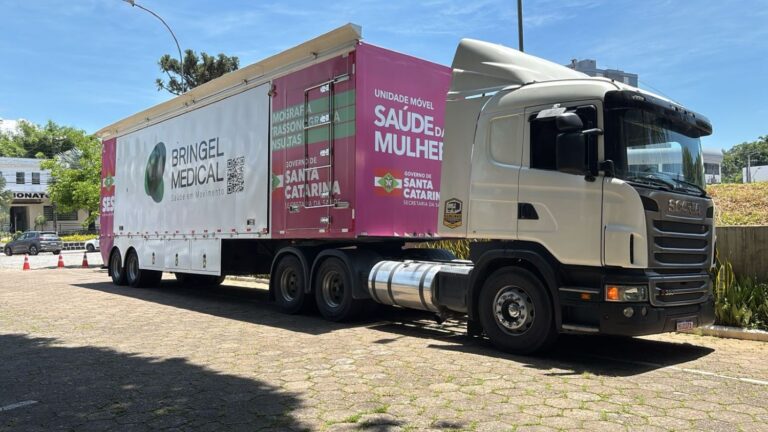 Carreta da Saúde da Mulher Chega a Indaial: Exames Gratuitos para a População Carreta da Saúde da Mulher Chega a Indaial: Exames Gratuitos para a População