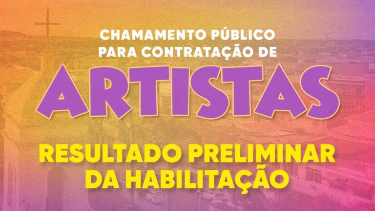 Edital de Artistas: Secretaria de Cultura de São Pedro da Aldeia Revela Lista Preliminar