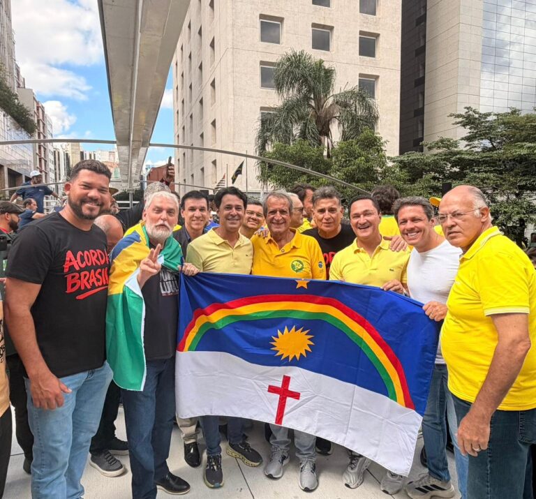 Anderson Ferreira Lidera Comitiva do PL em Ato na Avenida Paulista
