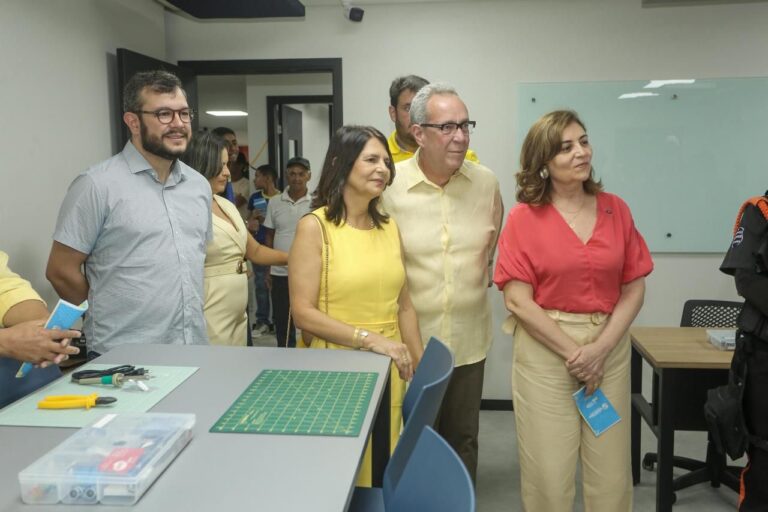 Álvaro Porto e Sandra Paes Inauguram Centro de Tecnologia em Canhotinho