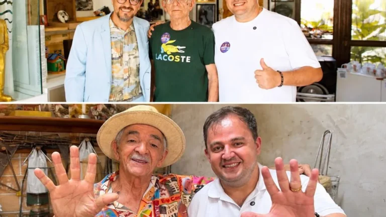 Anderson Luiz recebe apoio de Patrimônios Vivos e ícones culturais em Caruaru Anderson Luiz recebe apoio de Patrimônios Vivos e ícones culturais em Caruaru