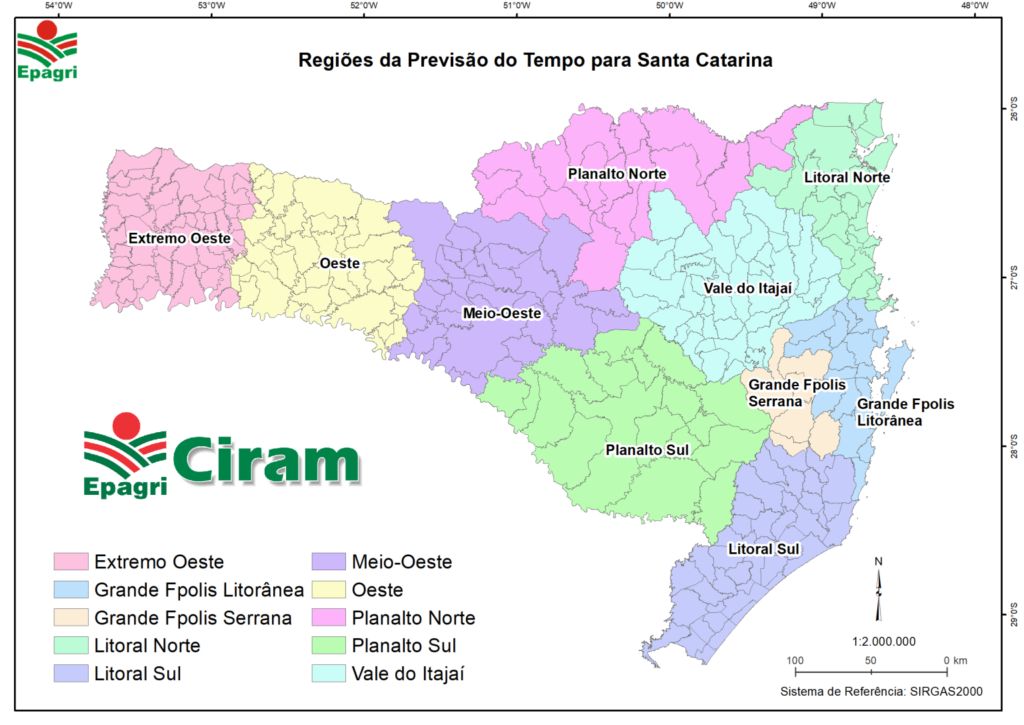 Previsão do Tempo em Santa Catarina: Instabilidade e Mudanças Climáticas nos Próximos Dias Previsão do Tempo em Santa Catarina: Instabilidade e Mudanças Climáticas nos Próximos Dias