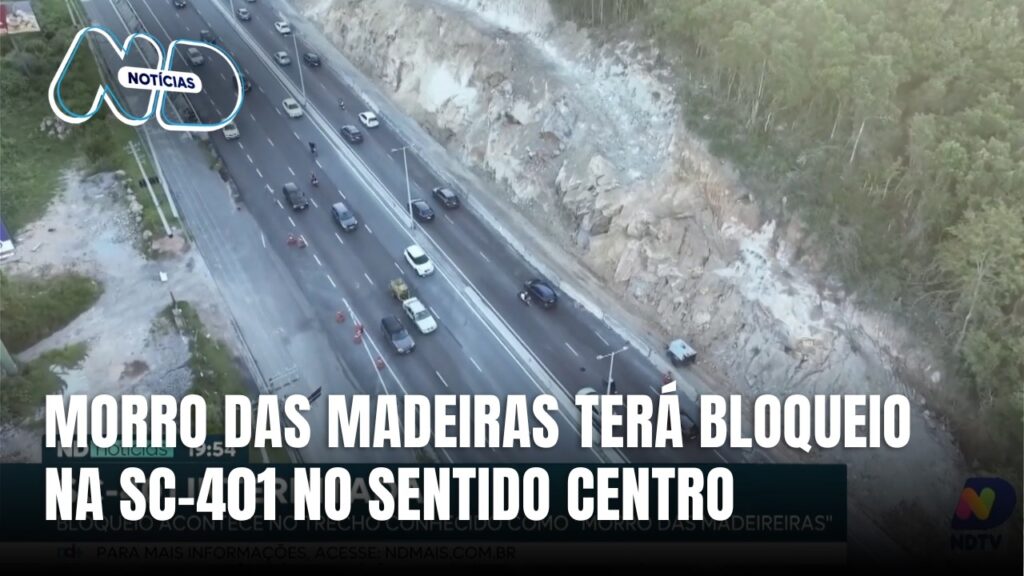 Alterações no Trânsito da SC-401: Faixa Bloqueada no Morro das Madeiras