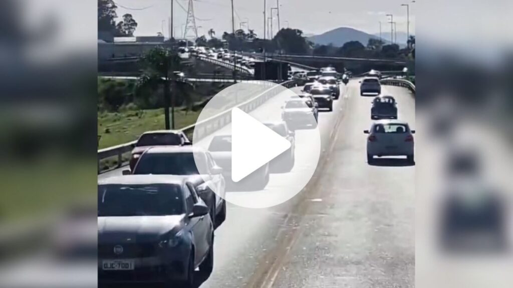 Congestionamento Generalizado no Feriado do Trabalhador em Florianópolis Congestionamento Generalizado no Feriado do Trabalhador em Florianópolis