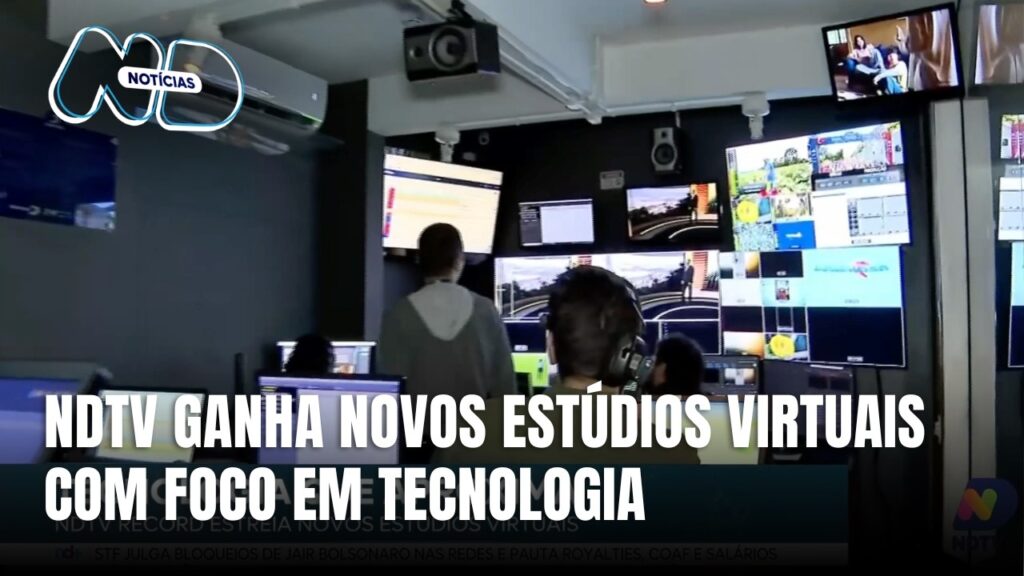 NDTV Record Inova com Estúdios Virtuais Modernos em Santa Catarina NDTV Record Inova com Estúdios Virtuais Modernos em Santa Catarina