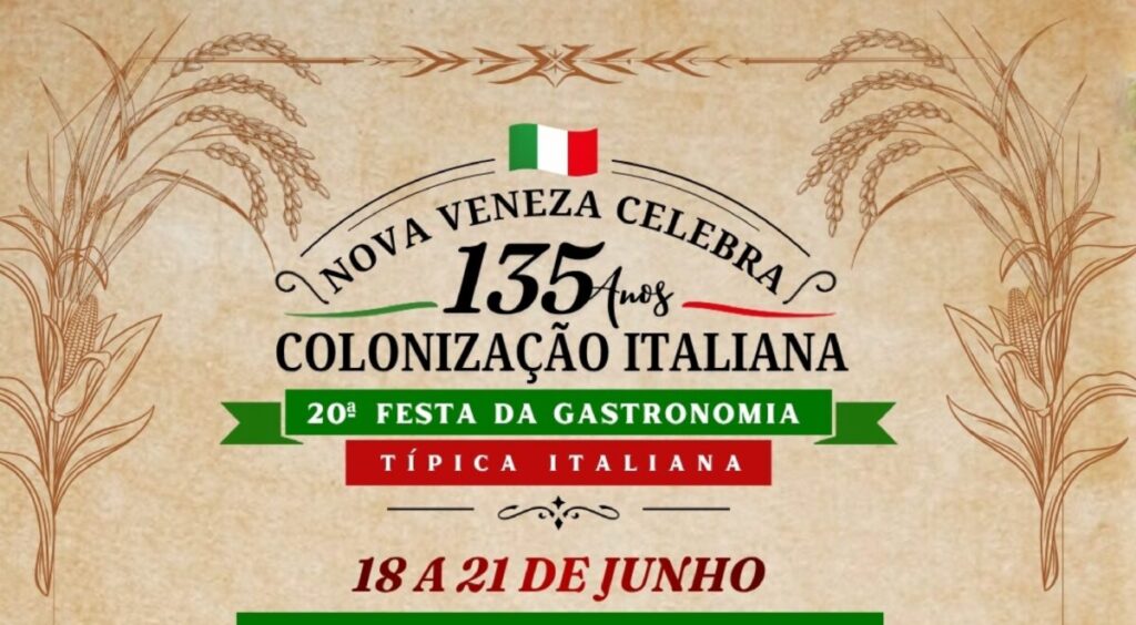 Programação Imperdível da 20ª Festa da Gastronomia Típica Italiana