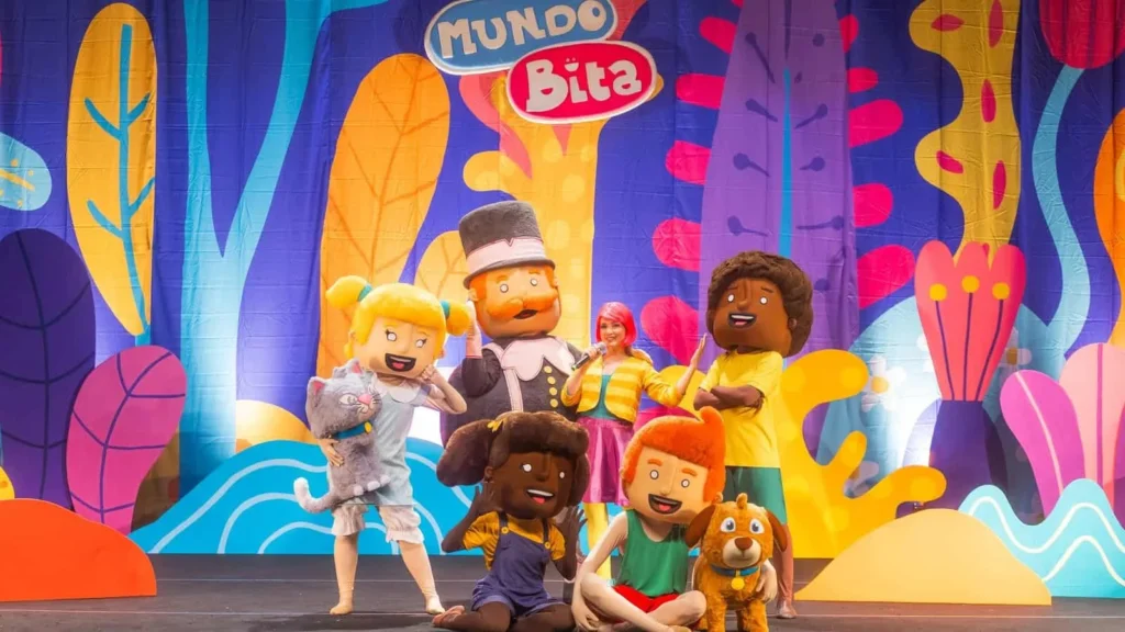 Mundo Bita apresenta show gratuito em Florianópolis com atividades para crianças e famílias Mundo Bita apresenta show gratuito em Florianópolis com atividades para crianças e famílias