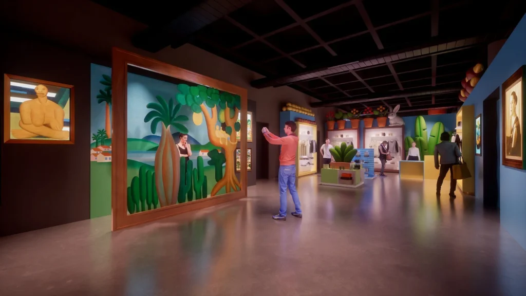 Exposição Imersiva de Tarsila do Amaral Inaugura Nubank Arte Lab em São Paulo