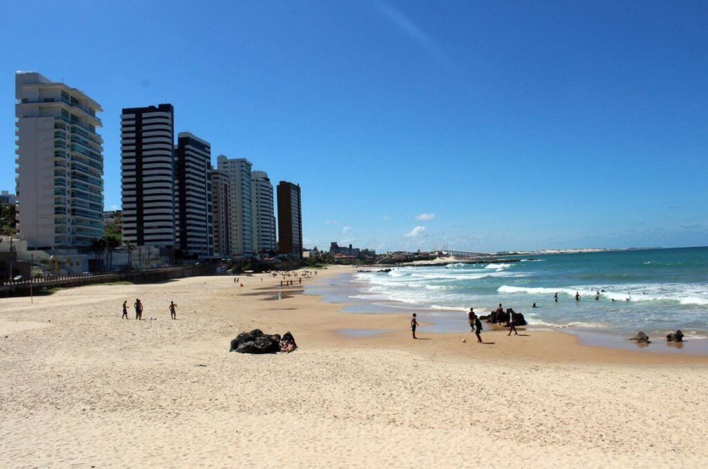 Três Praias do RN Impróprias para Banho Neste Fim de Semana