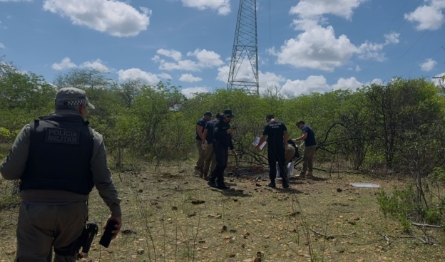 Corpo Queimado é Encontrado em Comunidade Rural de Mossoró Corpo Queimado é Encontrado em Comunidade Rural de Mossoró