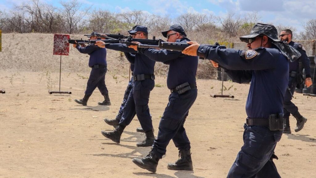 Guarda Municipal de Mossoró Investe em Capacitação para Uso de Carabina em Operações