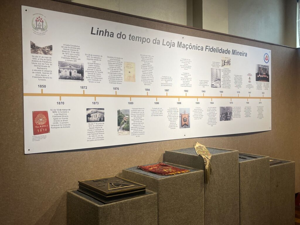 Luzes sobre a cidade: Mostra revela a Maçonaria e sua história em Juiz de Fora Luzes sobre a cidade: Mostra revela a Maçonaria e sua história em Juiz de Fora