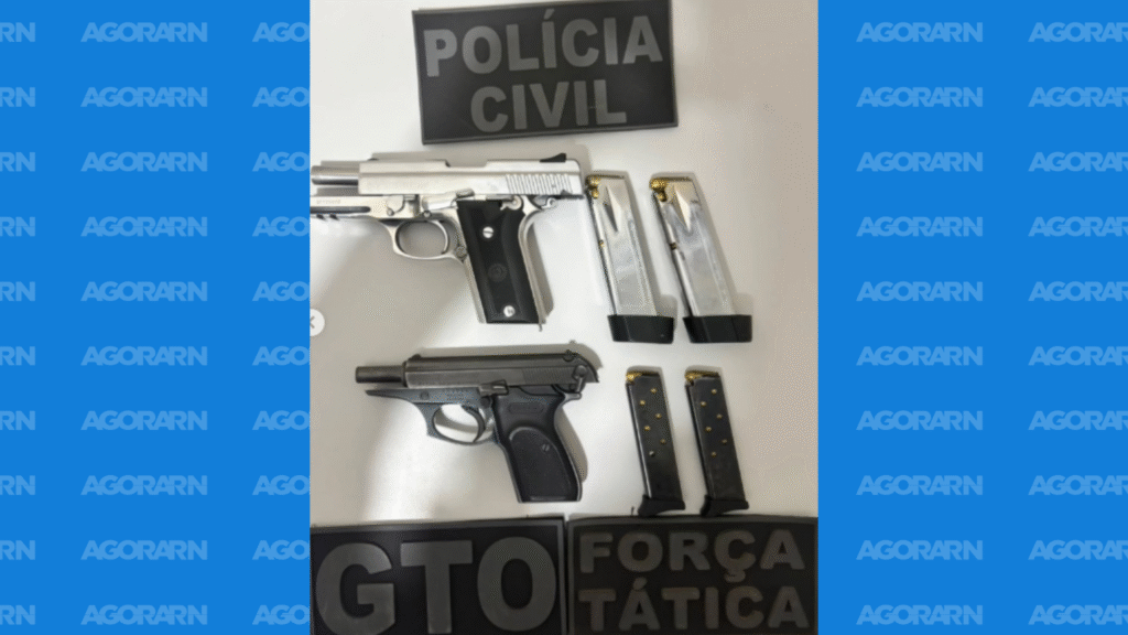 Operação em Assú: Três Suspeitos Presos e Armas Apreendidas