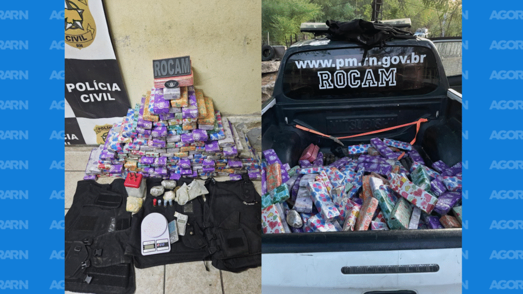 [VÍDEO] Apreensão de Drogas em Mossoró: Um Esconderijo Avaliado em R$ 300 mil