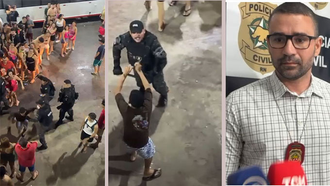 Vigilante é preso após agressão a jovem com deficiência no carnaval de Apodi-RN Vigilante é preso após agressão a jovem com deficiência no carnaval de Apodi-RN