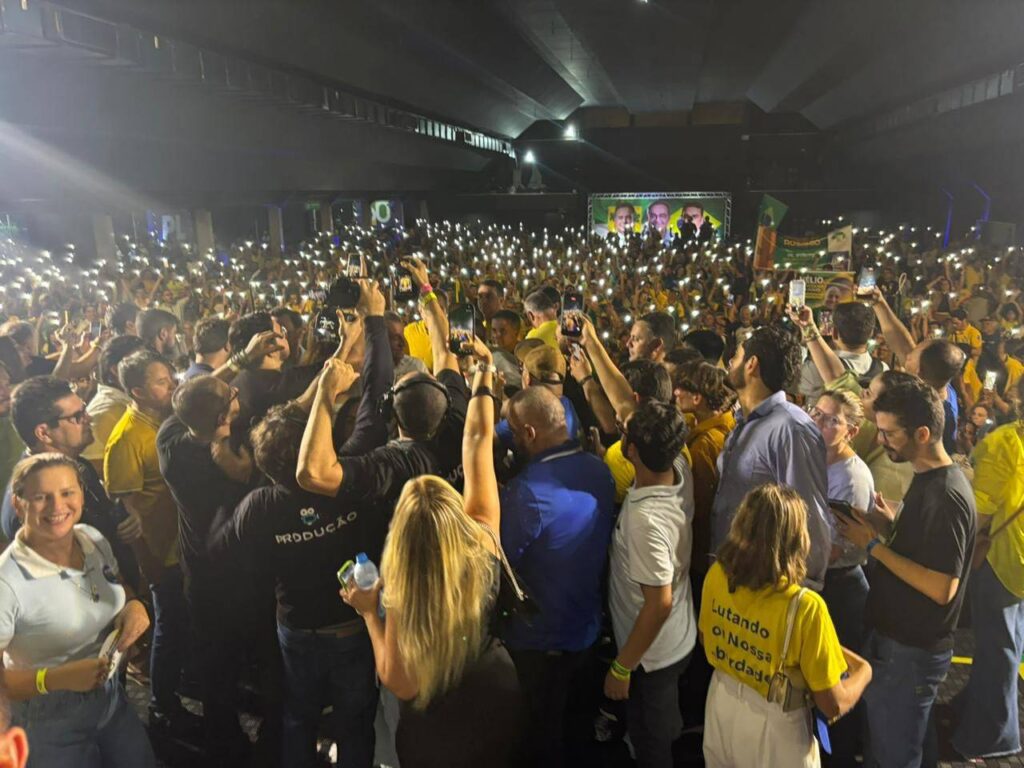 PL Realiza Grande Ato em Natal, Reunindo Mais de 8 Mil Pessoas PL Realiza Grande Ato em Natal, Reunindo Mais de 8 Mil Pessoas