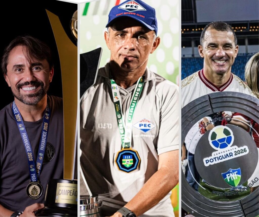 Treinadores Potiguares Brilham em Títulos Estaduais pelo Brasil Treinadores Potiguares Brilham em Títulos Estaduais pelo Brasil