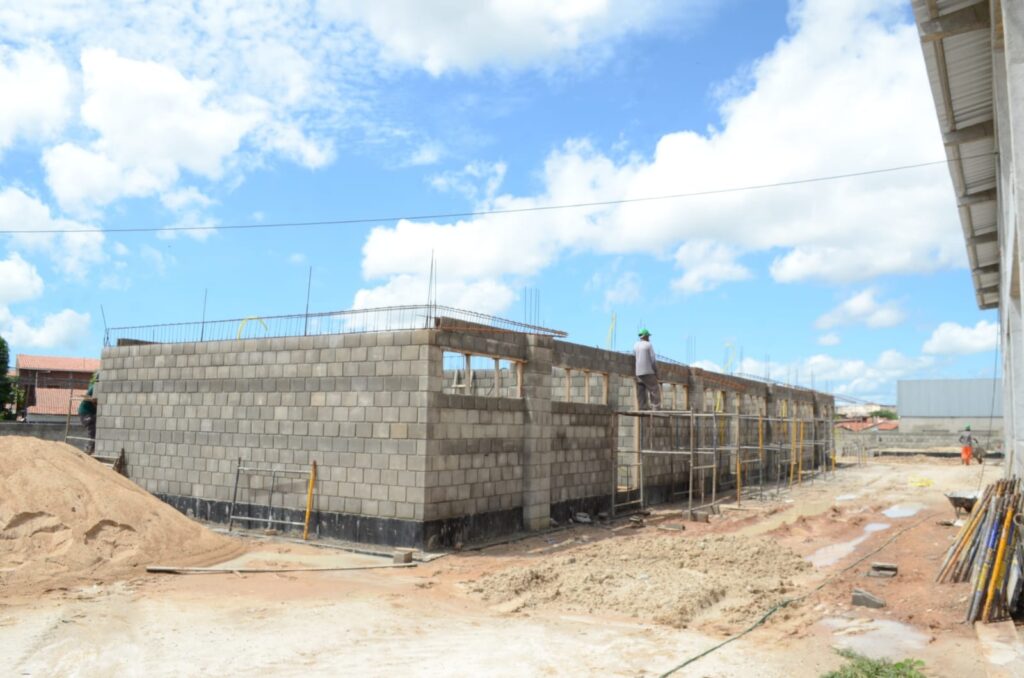 Avanço das Obras do Instituto Estadual de Educação em Mossoró: 40% Concluído